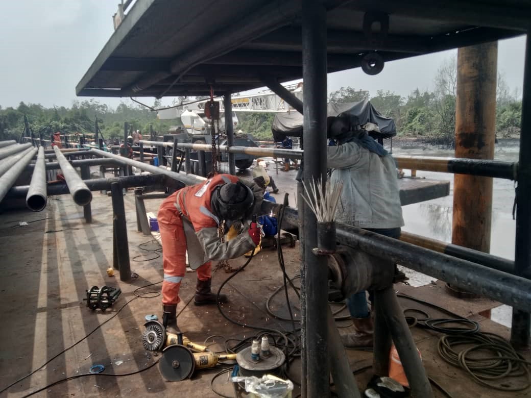 Blasting and Painting 